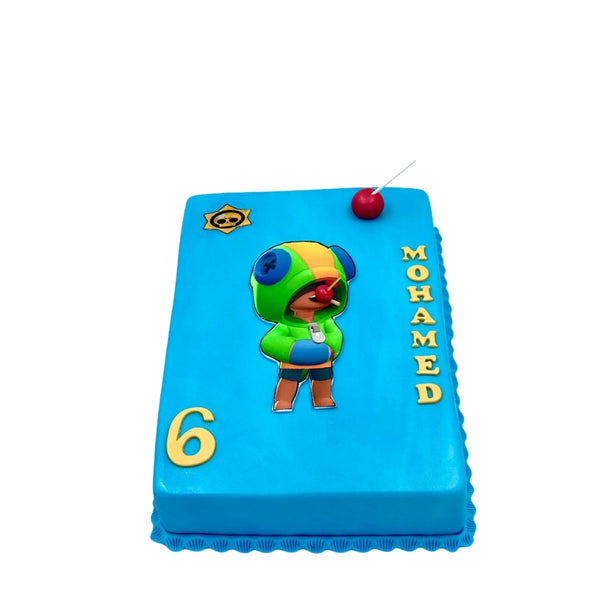 Leon Brawl Cake