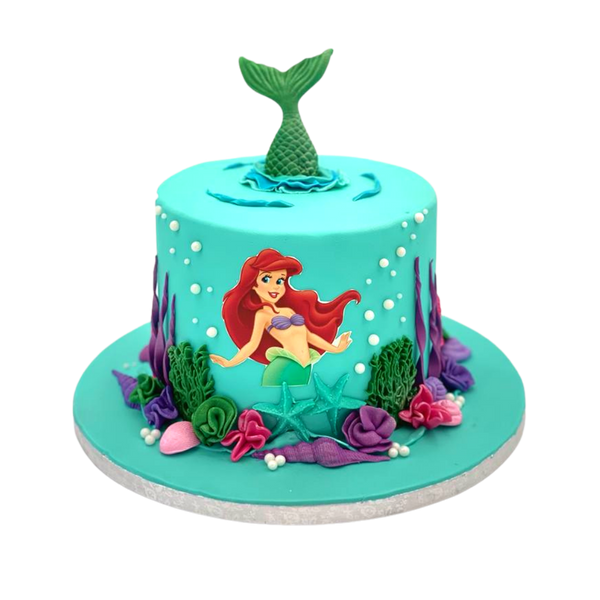 Little Mermaid Sea Cake