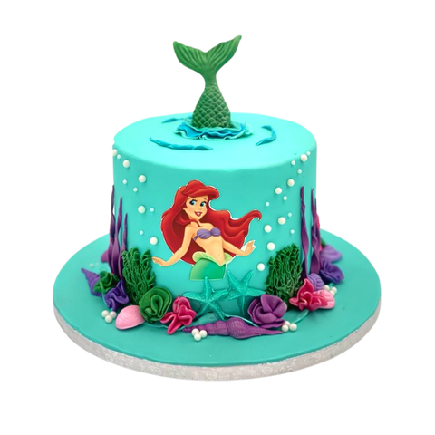 Little Mermaid Sea Cake