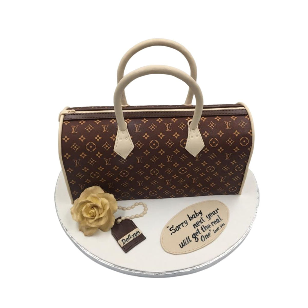 Designer Handbag and Shoe Cake