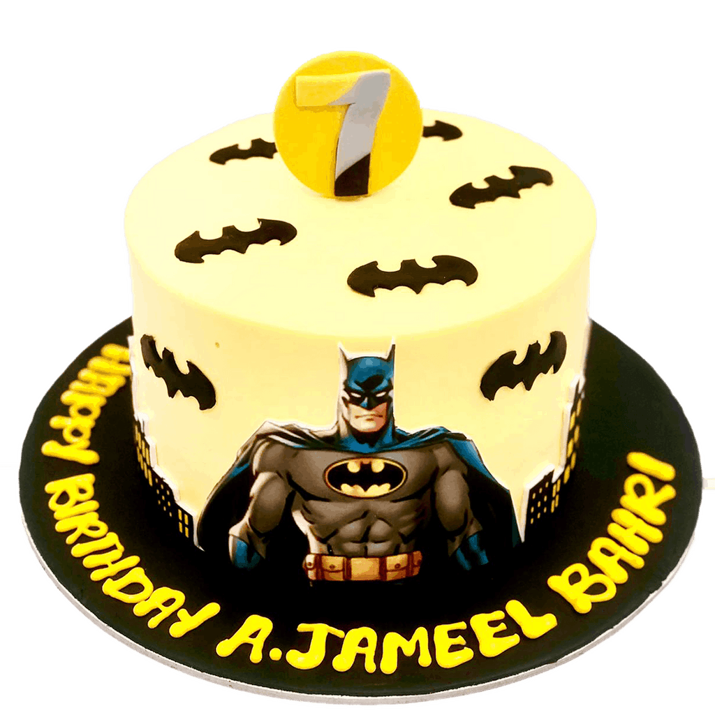 Crazy Batman Fondant Cake | Winni.in