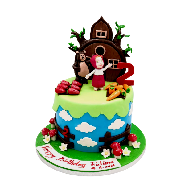 Masha And The Bear Cake