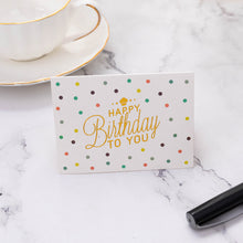 Mini Birthday Dots Greeting Card