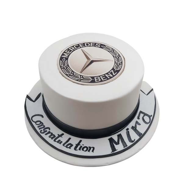 Mercedes Logo Cake | Father's Day Cake