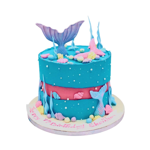 Mermaid Tail Cake