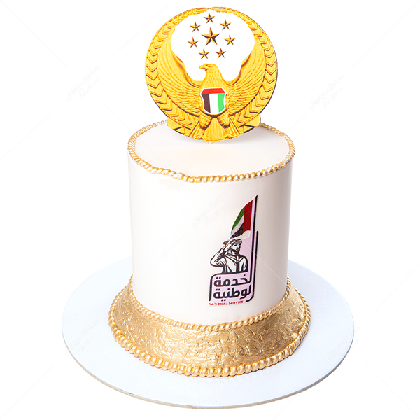 Military Flag Cake