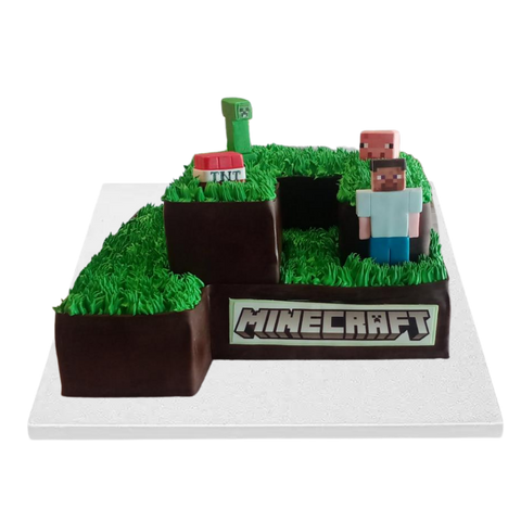 Minecraft Land Cake