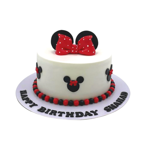 RED MINNIE MOUSE CAKE 2 tier moist... - Table Zone Cakes | Facebook