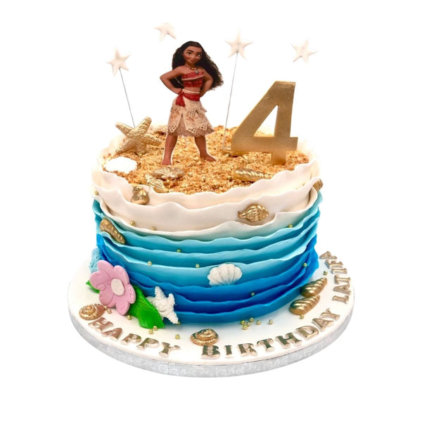 Moana Photo Cake