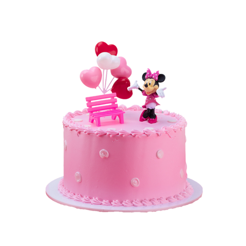 Mickey and Minnie Mouse Are In The Clouds On This Birthday Cake - Between  The Pages Blog