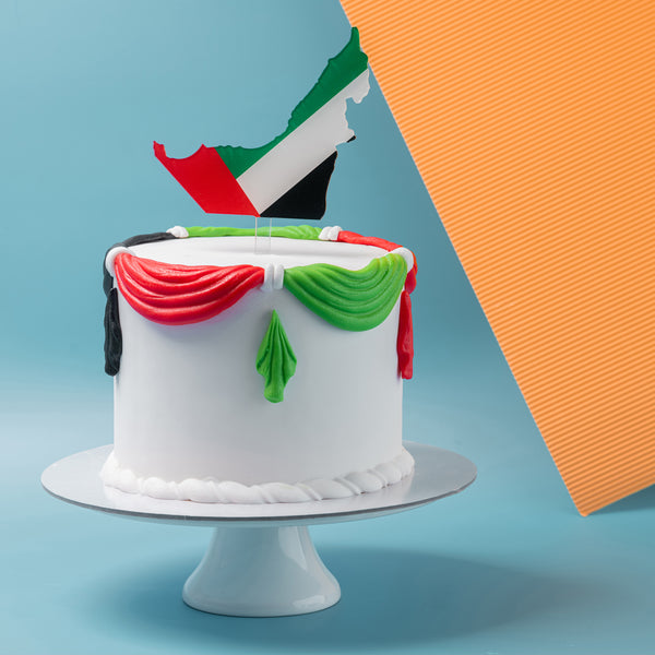 Elegant Emirati Themed Cake – Mister Baker