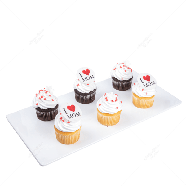 I Love Mom Cupcake