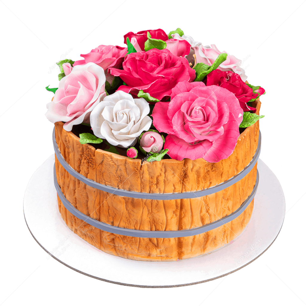 Flower Basket Cake Birthday Cake In Dubai Cake Delivery Mister Baker flower-basket-cake-birthday-cake-in-dubai-cake-delivery-mister-baker