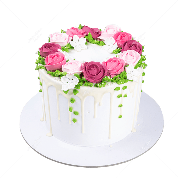Flower Wreath Cake