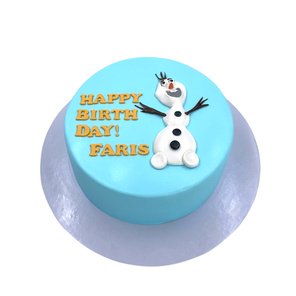 Olaf Cake