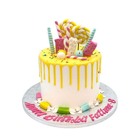 Pastel Candyland Cake