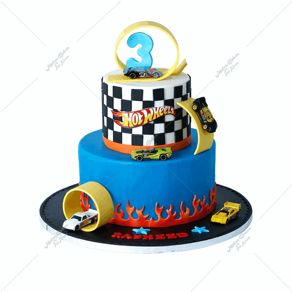 Hot Wheels Cake