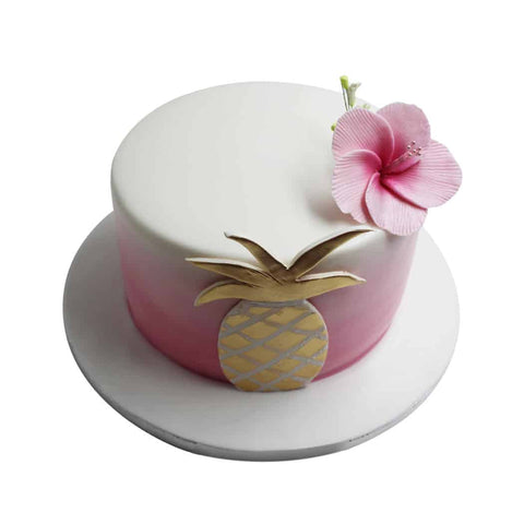 Pineapple Theme Cake