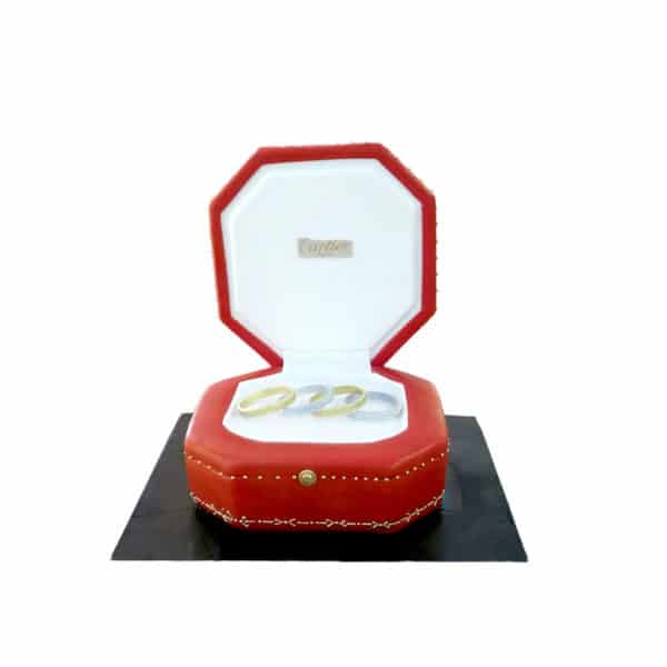Ring Box Cake
