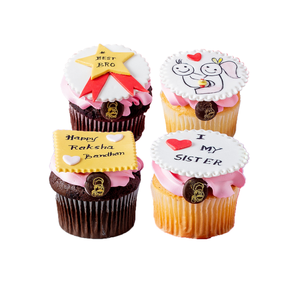 Raksha Bandhan Themed Cupcakes