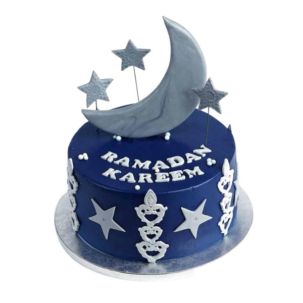 Ramadan Moon & Stars Cake