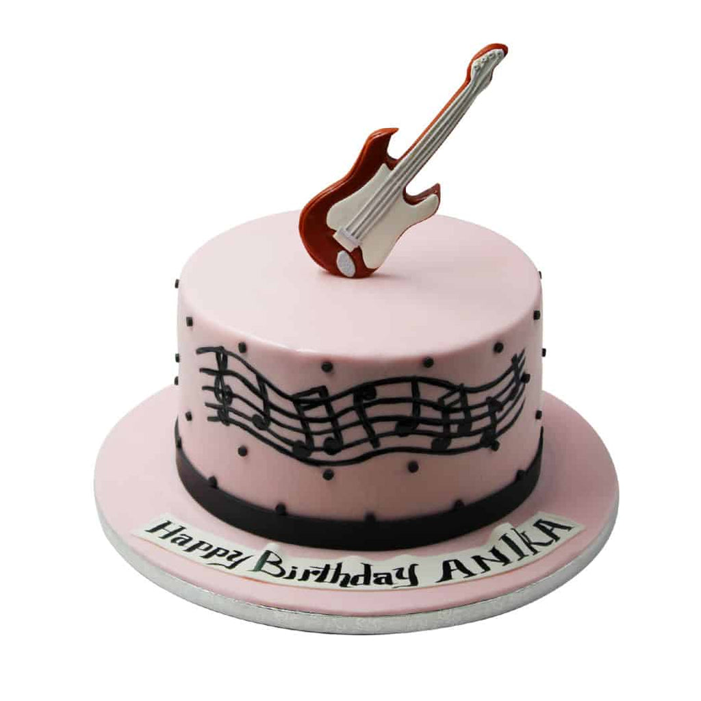 Rock Star Birthday Cake - CakeCentral.com