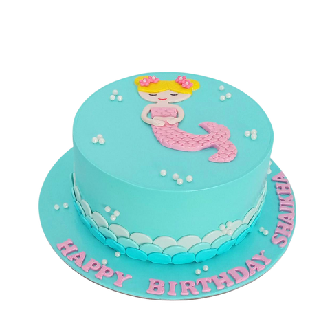 Simple Mermaid Cake