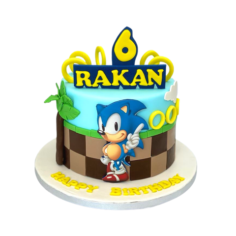 Sonic Adventures Cake
