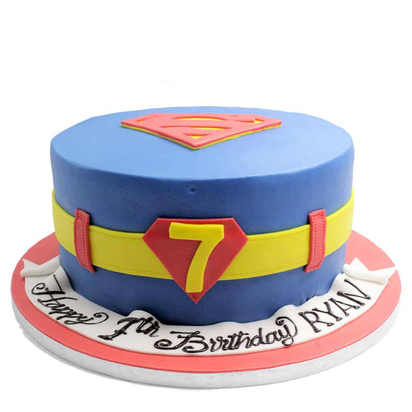 Superman cake