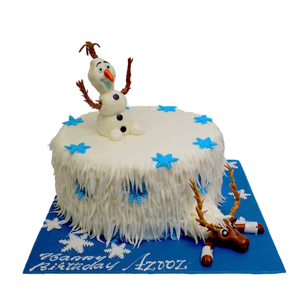 Sven & Olaf Cake