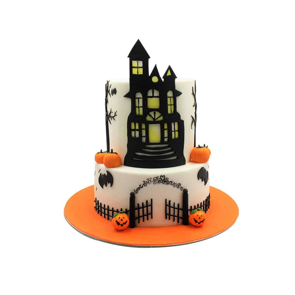 Scary Castle Cake