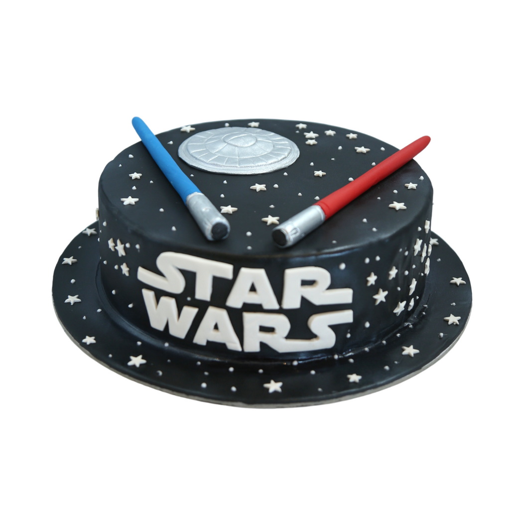 Star wars top cake tin