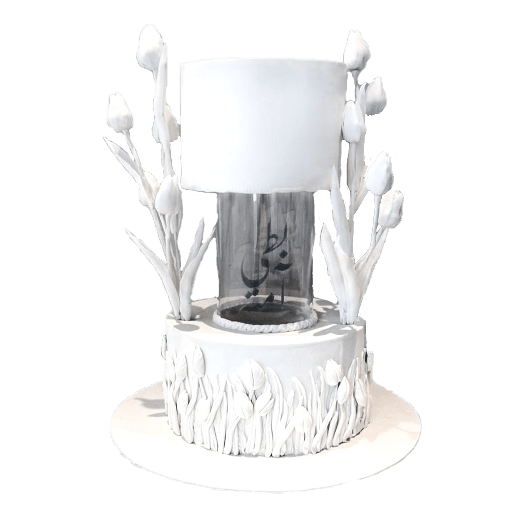 Tulip Embossed Wedding Cake – Mister Baker