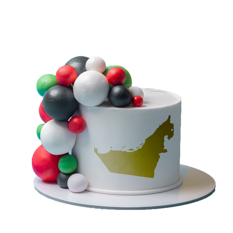 UAE Colors Cake