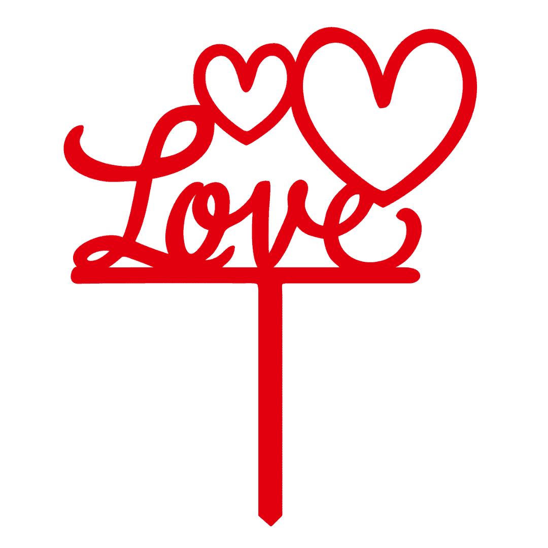 Love Heart Red