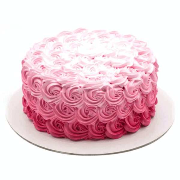 Rose Swirl Chocolate cake - BFlavour