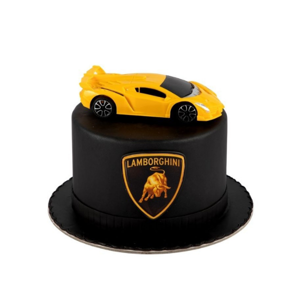 Lamborghini Cake - Yellow