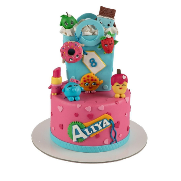 Shopkins Bag Tier Cake