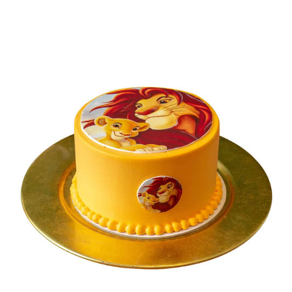 Simba the Lion Cake