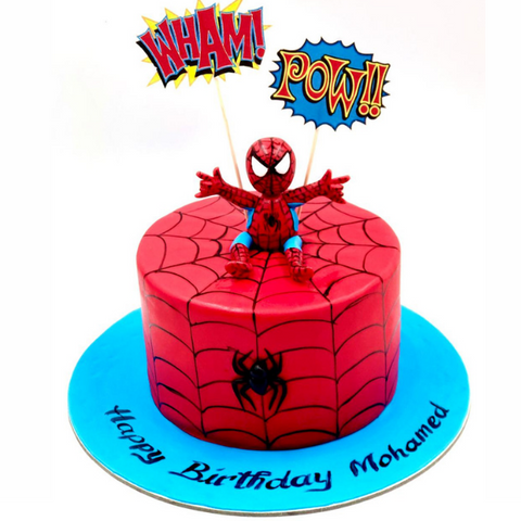 Spiderman Cakes in Dubai | Buy Spiderman Cakes | Flowerdeliveryuae.ae