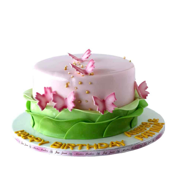 Butterflies Cake