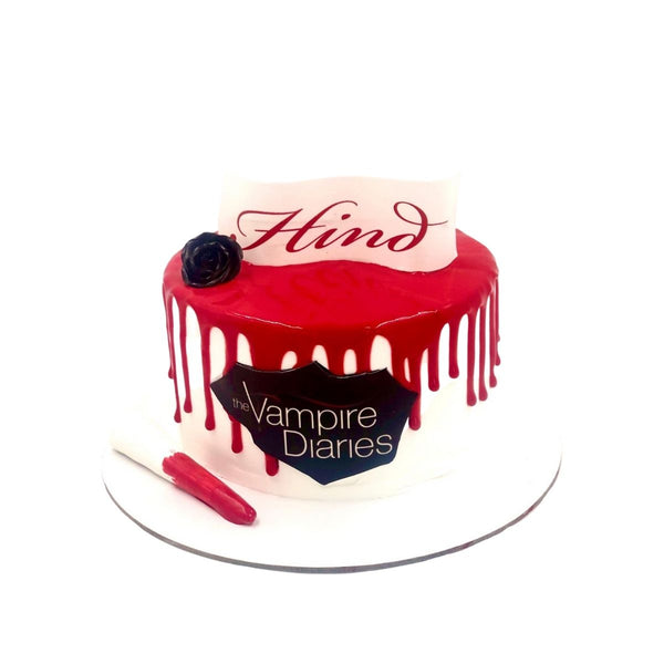 Vampire Diaries Cake