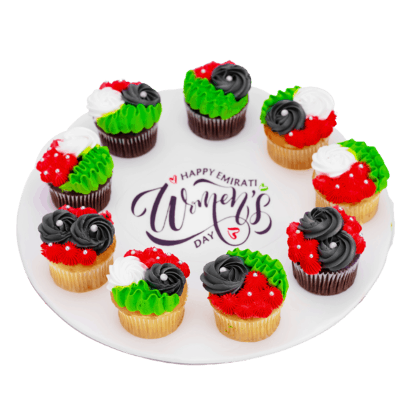 Emirati Women’s Day Cupcake Board