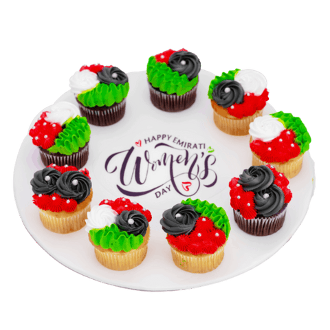 Emirati Women’s Day Cupcake Board