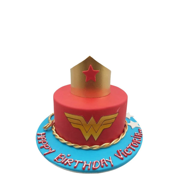 Wonder woman Crown Cake
