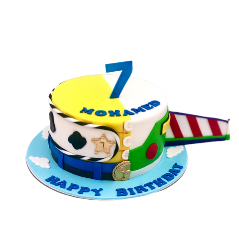 Woody And Buzzlight Year Toy Story Cake