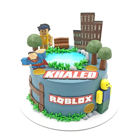 Roblox World Cake