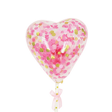 Heart-shaped Balloon Cake Topper