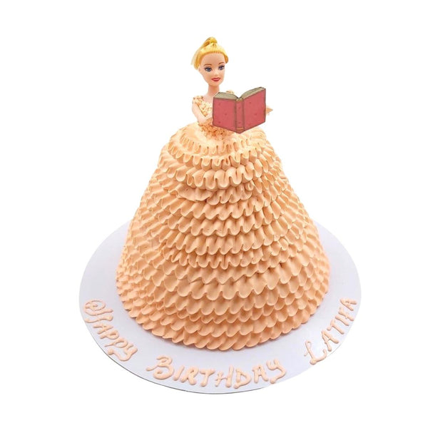 Barbie Doll Weave Cake
