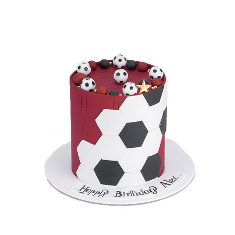 Geometric FIFA Cake